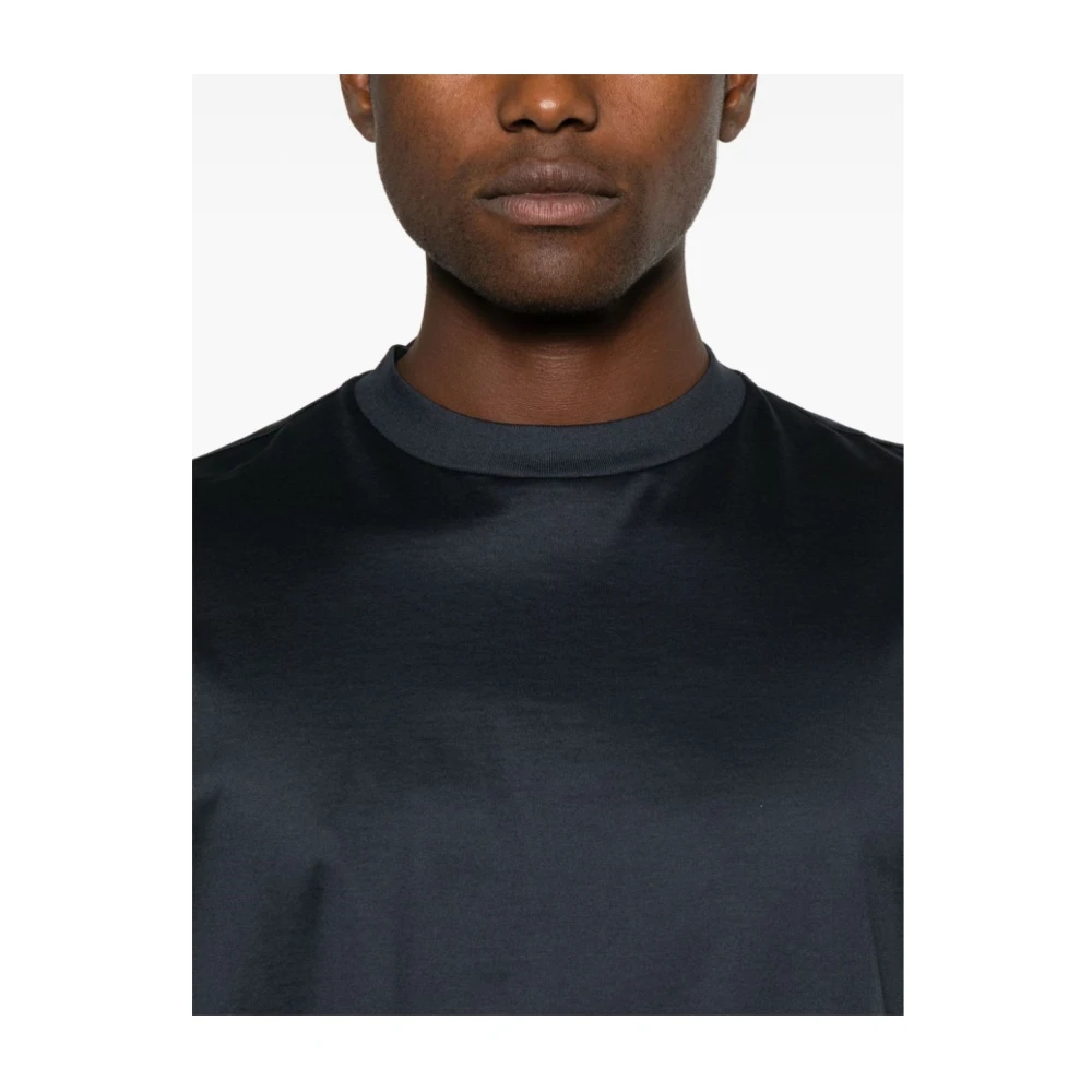 Low Brand T-Shirts met Uniek Ontwerp Blue Heren