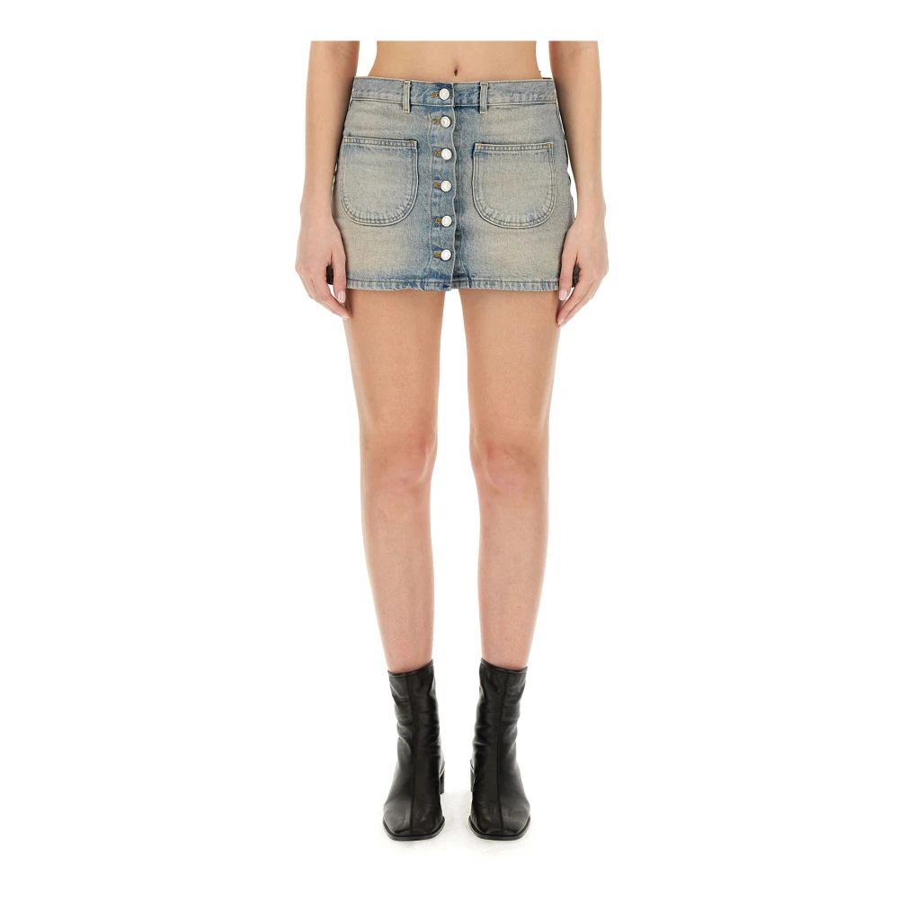 Courrèges - Minifalda Multiflex - Skirts - Mujer - Azul - M
