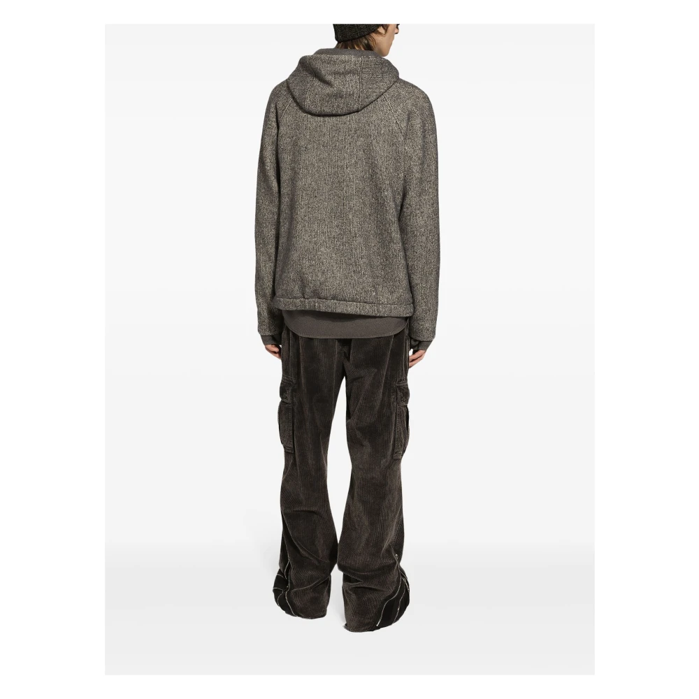 Dolce & Gabbana Ritsjack Melange Grijs Gray Heren