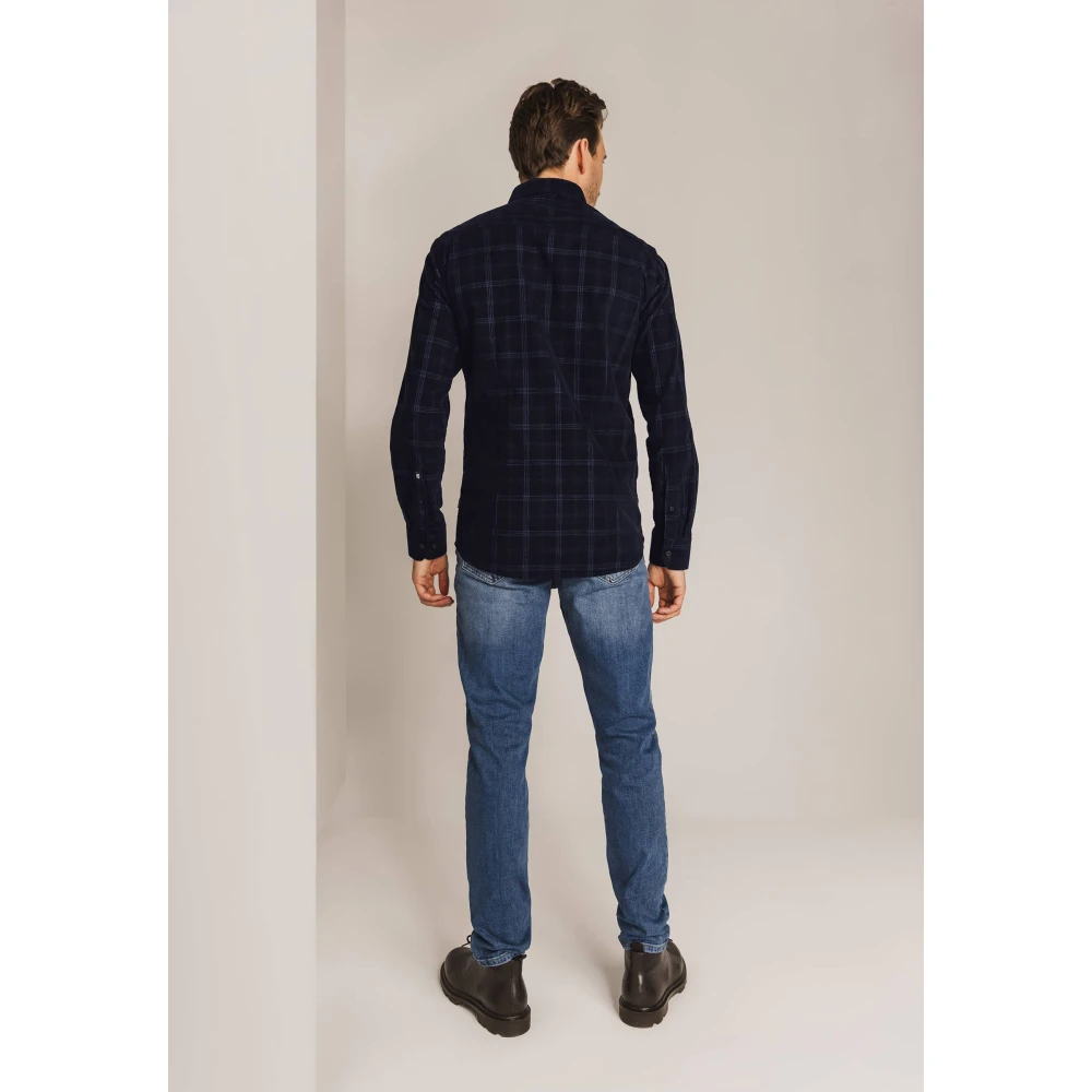 State of Art Casual Overhemd Blue Heren