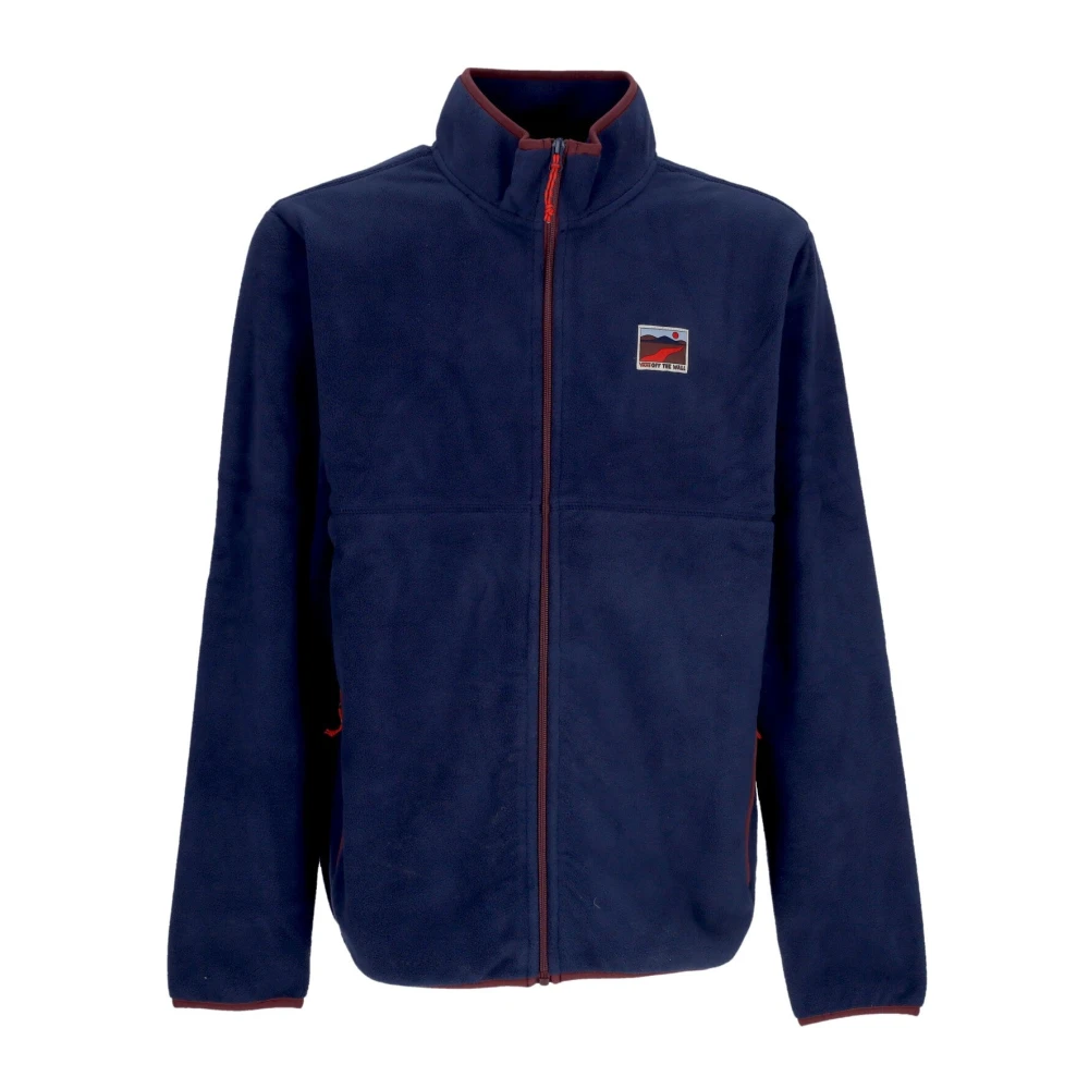 Vans Blauwe Outdoor Hoge Hals Sweatshirt Blue Heren