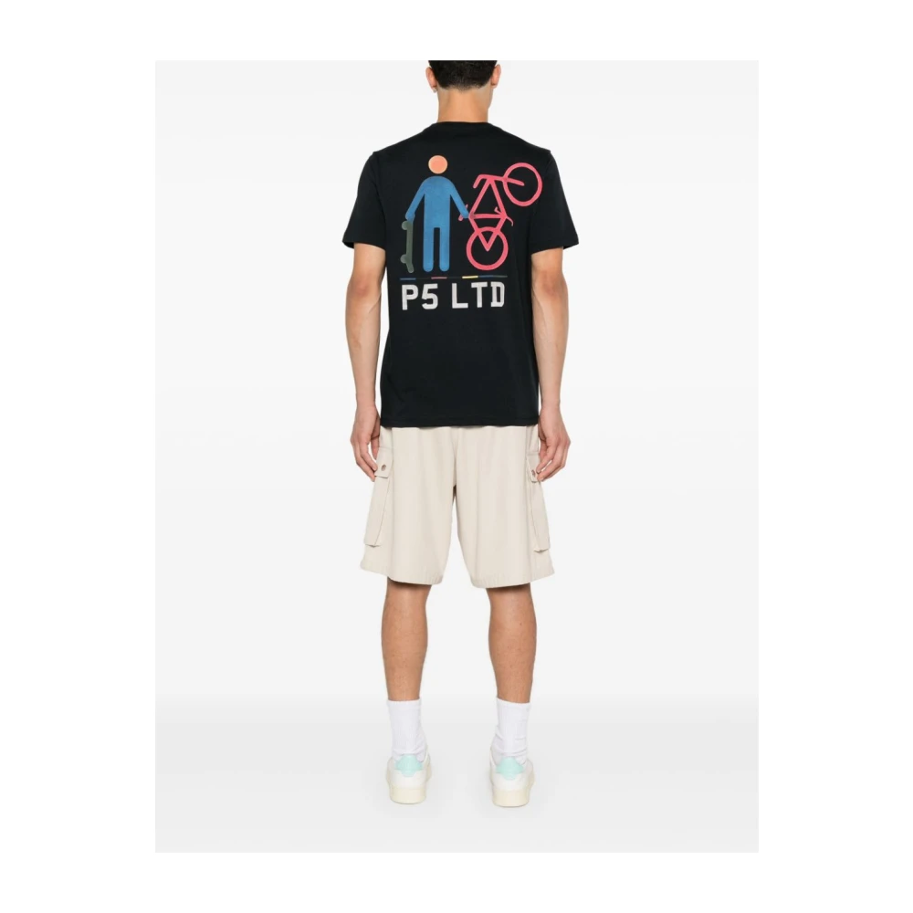 PS By Paul Smith Stijlvolle T-shirts en Polos Blue Heren