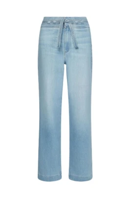 Relaxed Straight High Waist Wide Leg Jeans