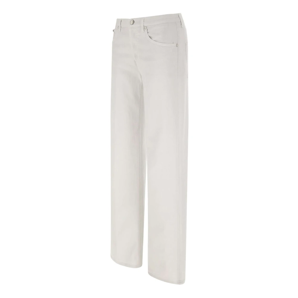 Dondup Witte Jeans White Dames