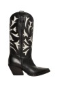 bottes-western-en-cuir-noir