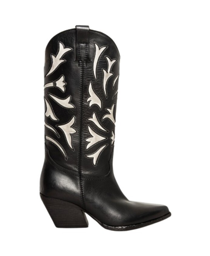 bottes-western-en-cuir-noir