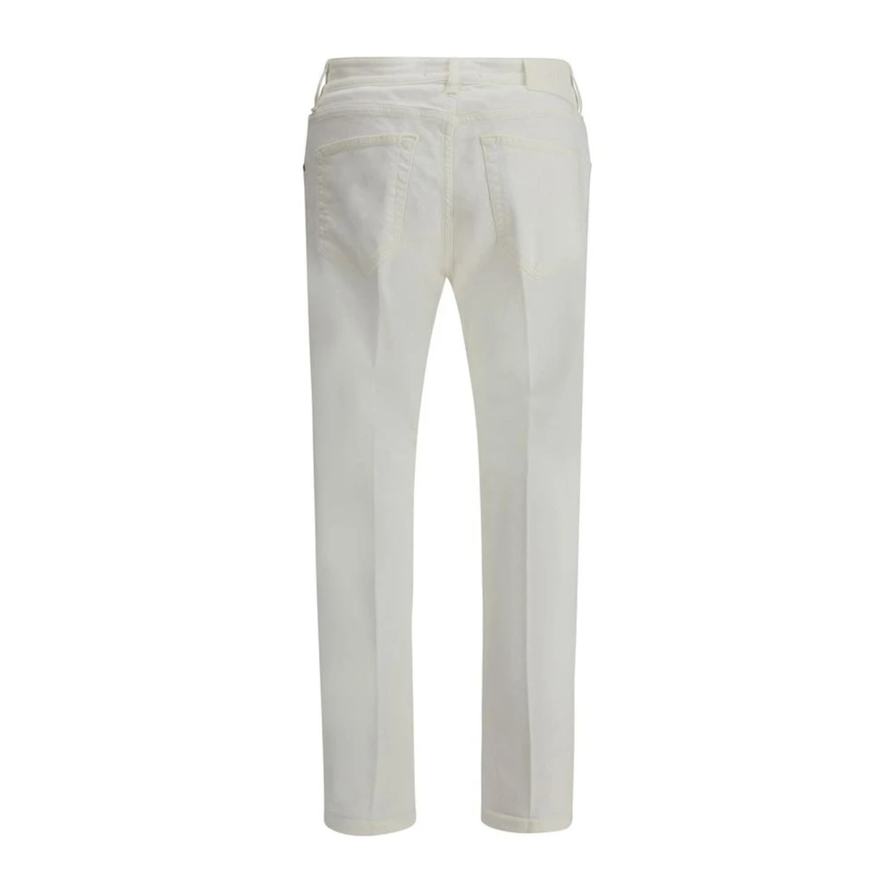 PT Torino Reggae Knoopsluiting Jeans White Heren