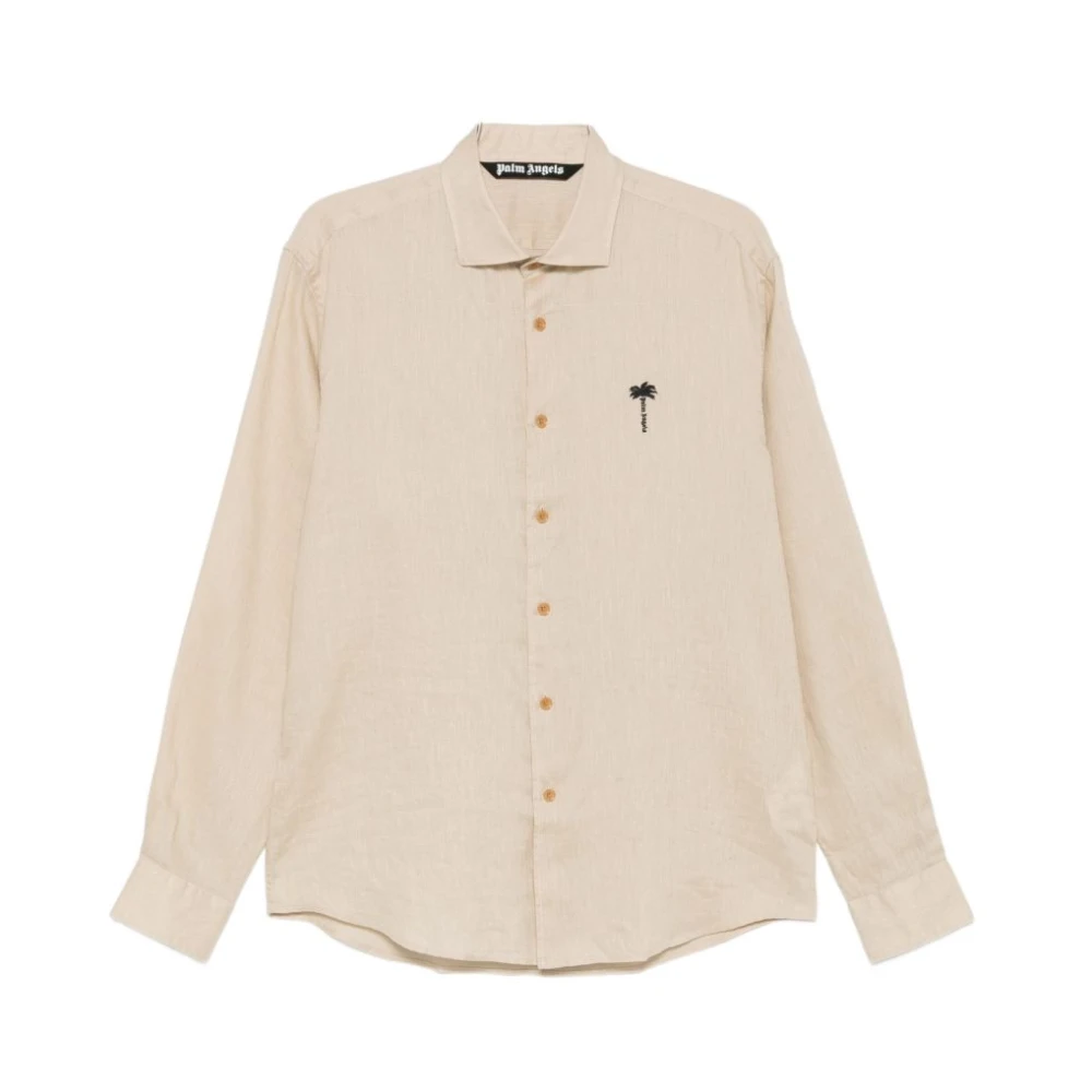 Palm Angels Herren Beige Shirts, Xlgröße: