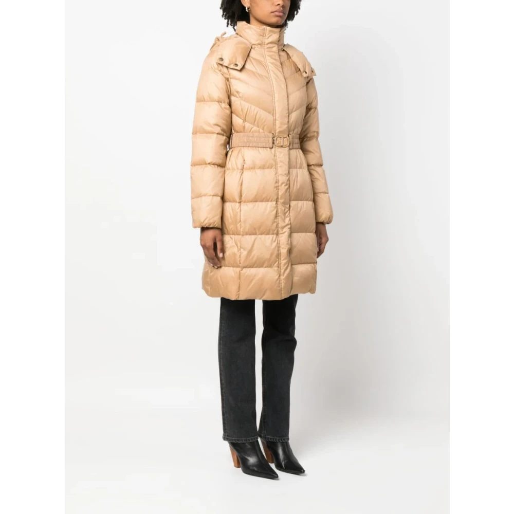 Twinset Jas met Ovaal Gesp T Art. 232Tp2361 Brown Dames
