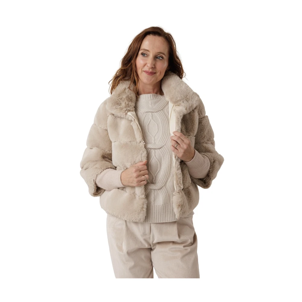 Alter Ego Zachte Teddy Jack Off White Beige Dames