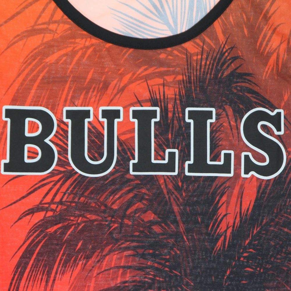 new era Chicago Bulls All Over Print Tank Multicolor Dames