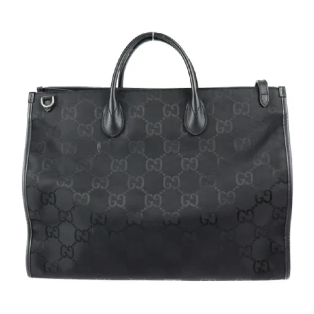 Gucci Vintage Pre-owned Leather totes Black Dames