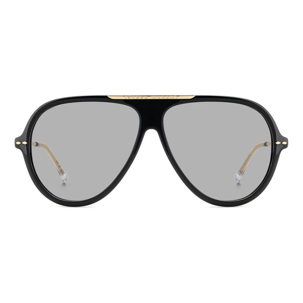 Isabel Marant Gray Sunglasses, Female, 60 Mm, Hera Aviator Sunglasses