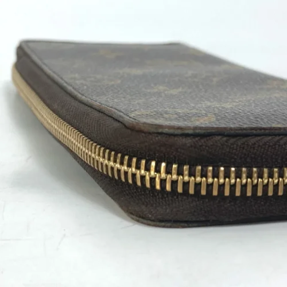 Louis Vuitton Vintage Pre-owned Cotton wallets Brown Dames