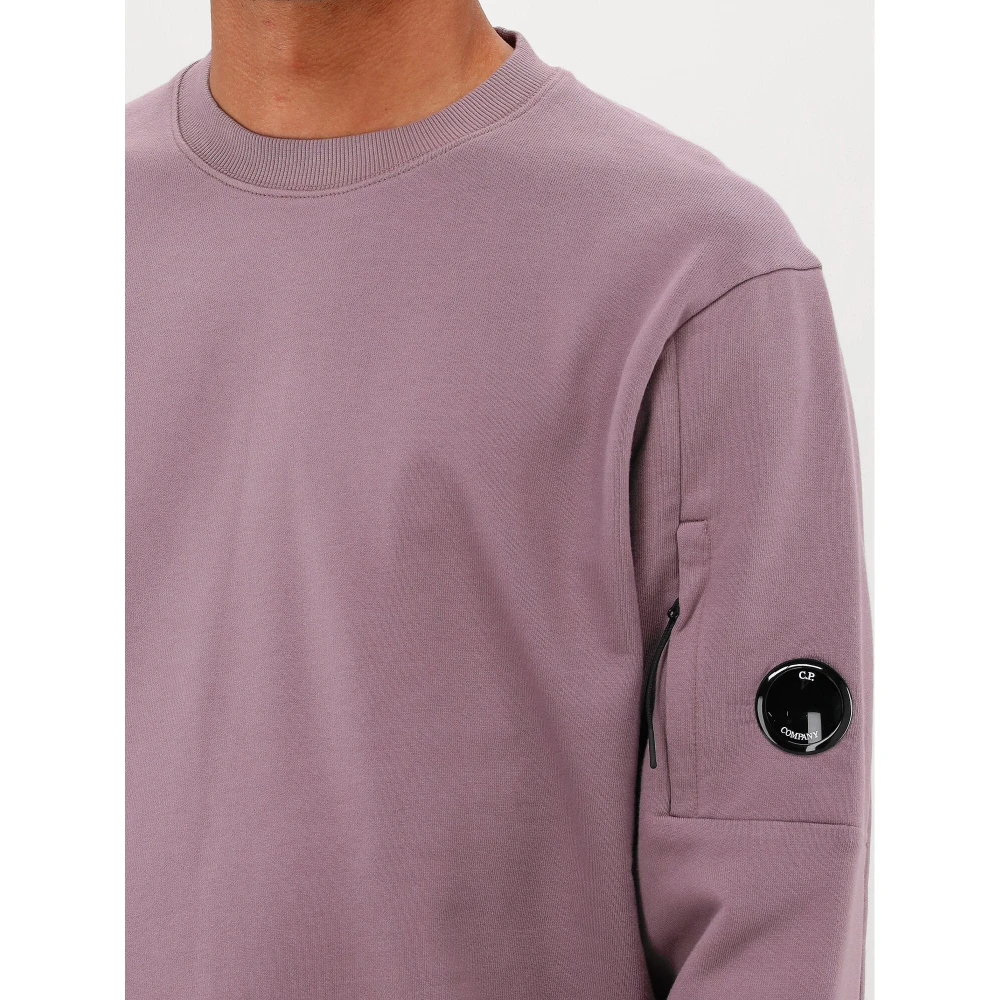 C.P. Company Paarse Duif Lens Hoodie Purple Heren