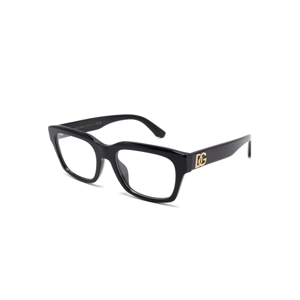 Dolce & Gabbana Men's Black Glasses,, Dg3416 501 Optical Frame Medium