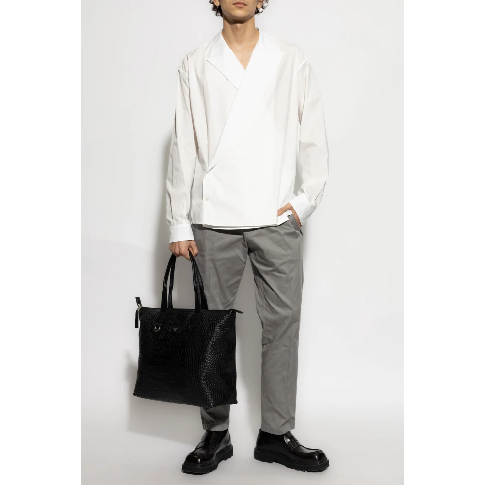 Dolce & Gabbana Wikkelshirt White Heren