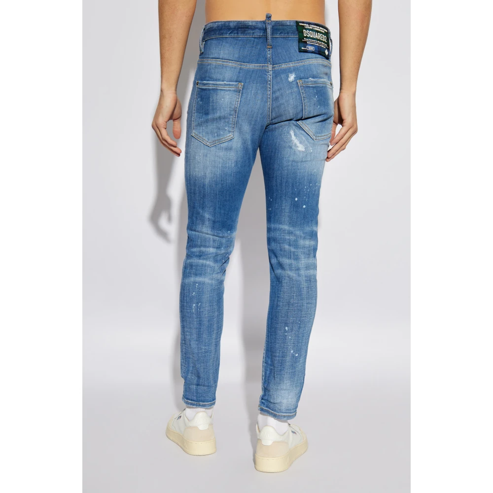 Dsquared2 Jeans Skater Jean Blue Heren