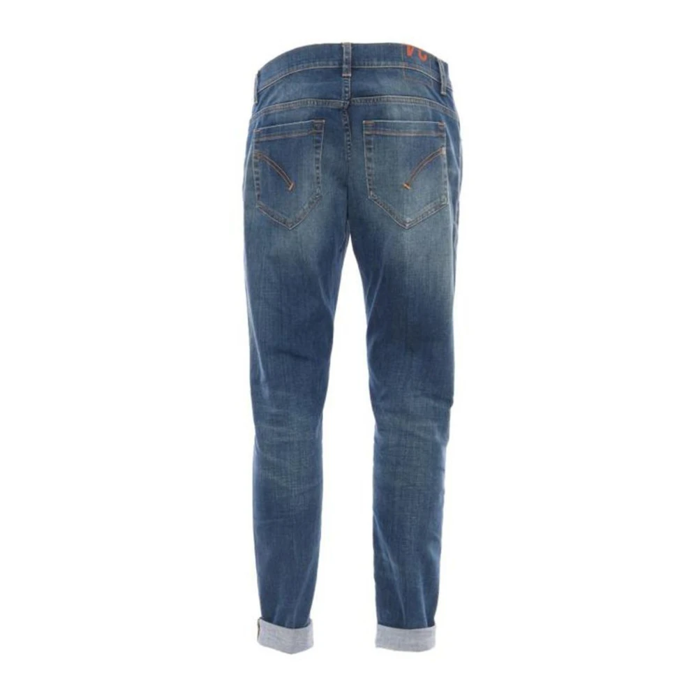 Dondup Slim Fit George Gewassen Jeans Blue Heren