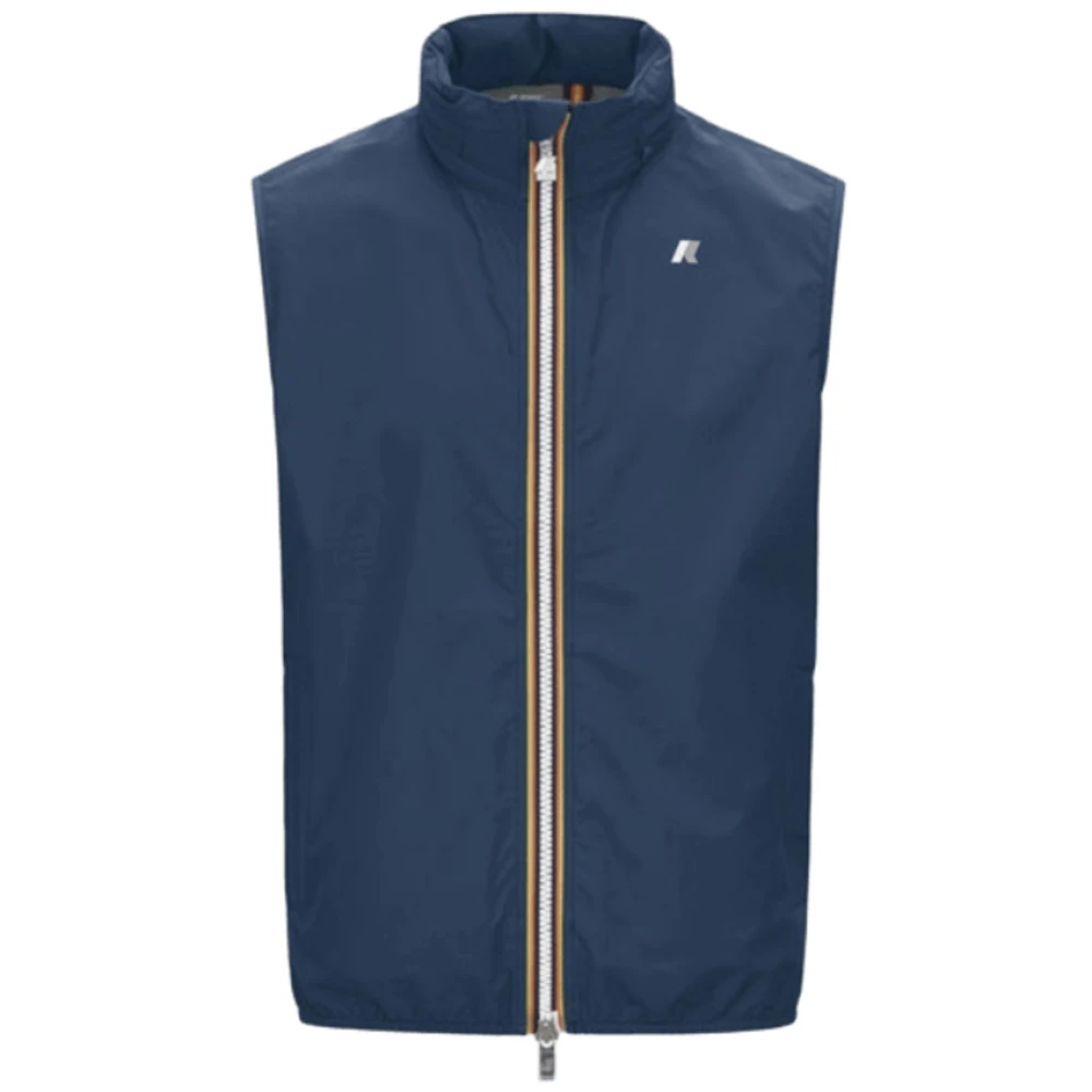 K-Way Mannelijk Blauw Valen Stretch Nylon Jersey