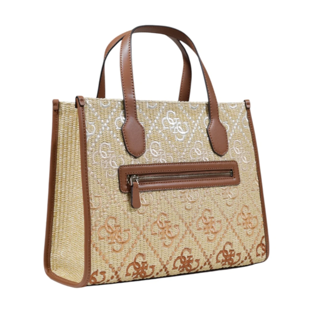 Guess Stijlvolle Grote Tassen Collectie Beige Dames
