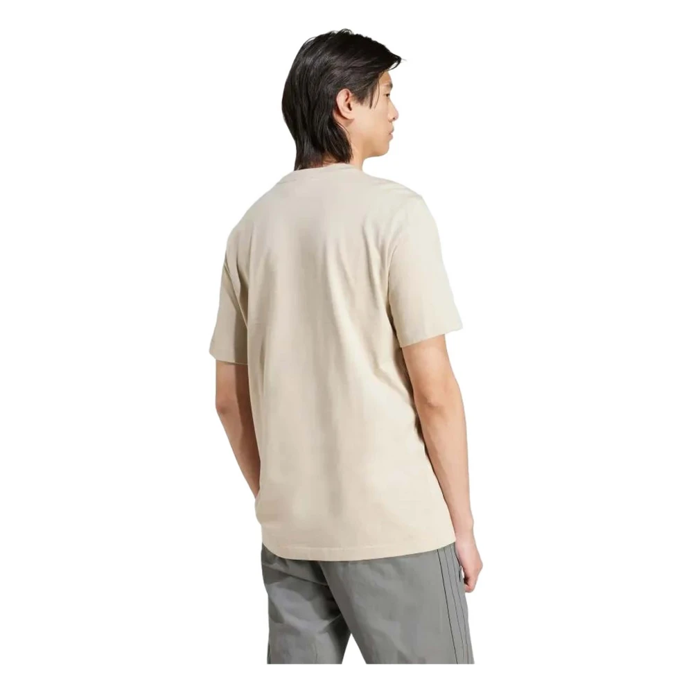 Adidas Outline T-shirt Beige Heren