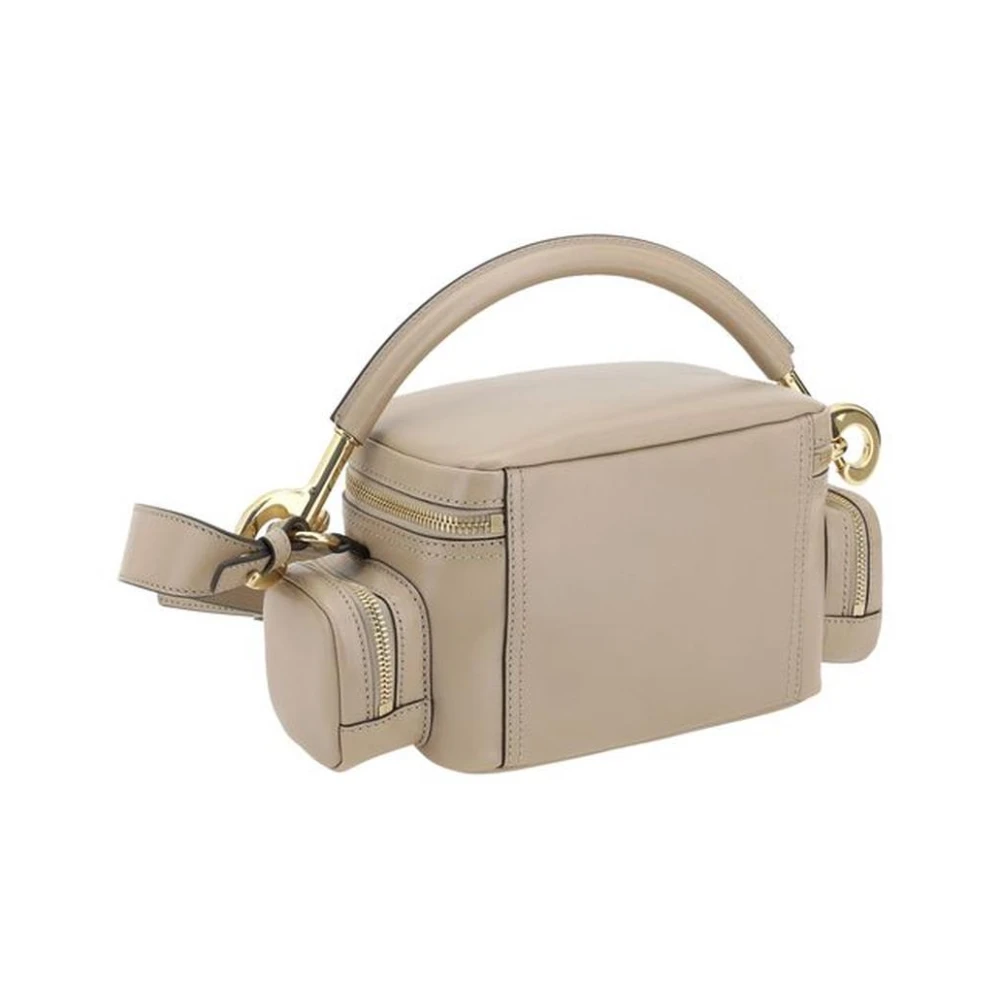 Chloé Camera handtas met meerdere zakken Beige Dames