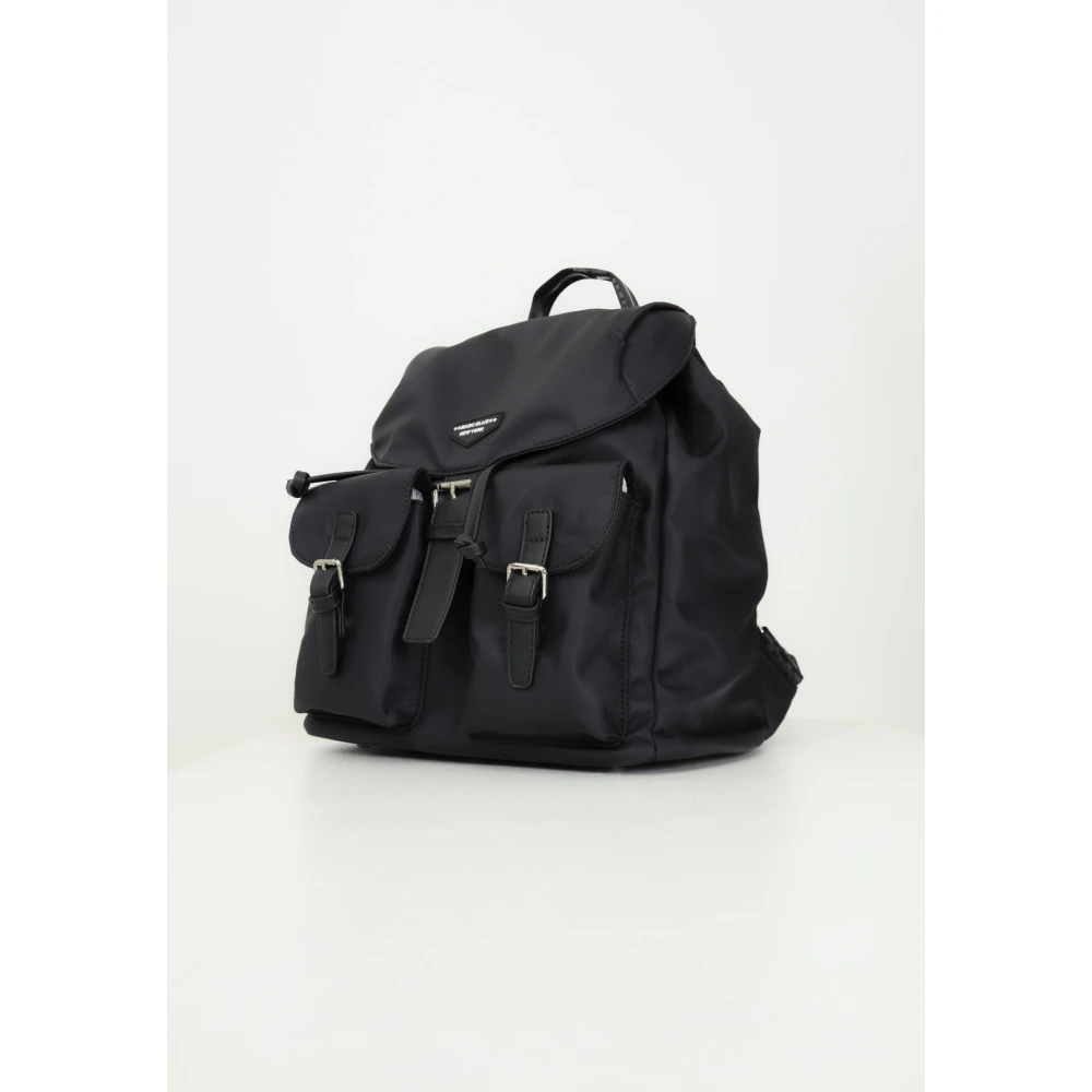 Marc Ellis Urban-chic Zwarte Rugzak Black Dames