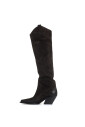 bottines-en-daim-marron