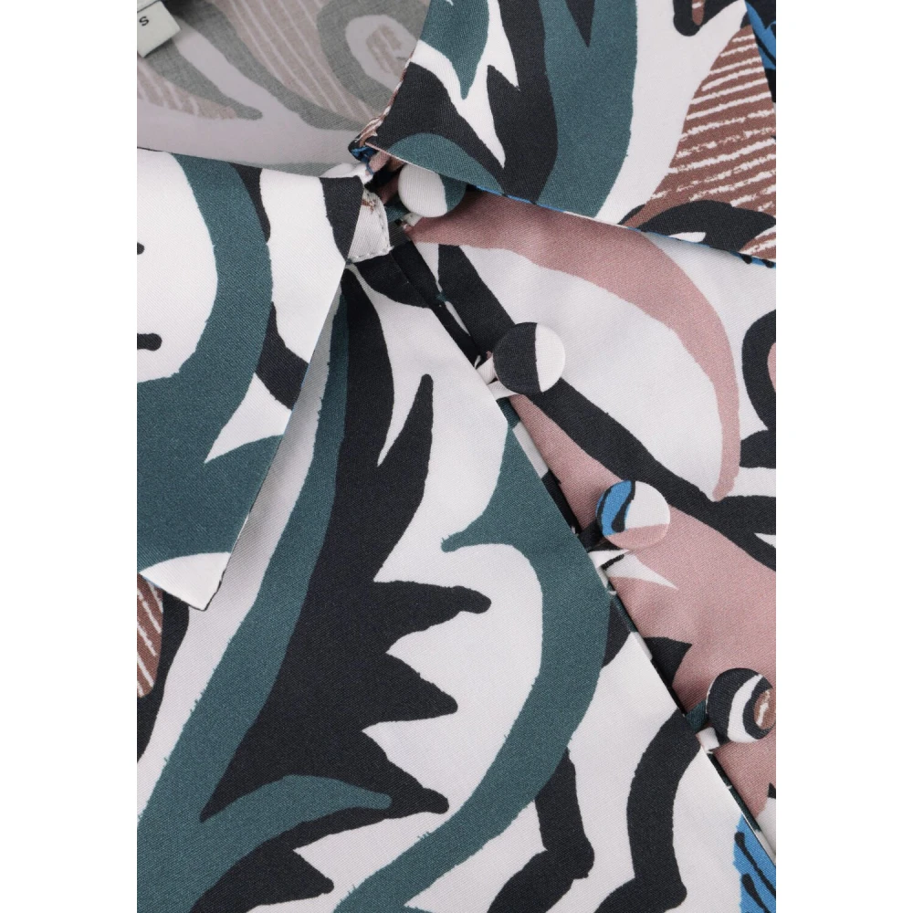 Dea Kudibal Rosetta Midi Jurk in Multicolor Print Multicolor Dames