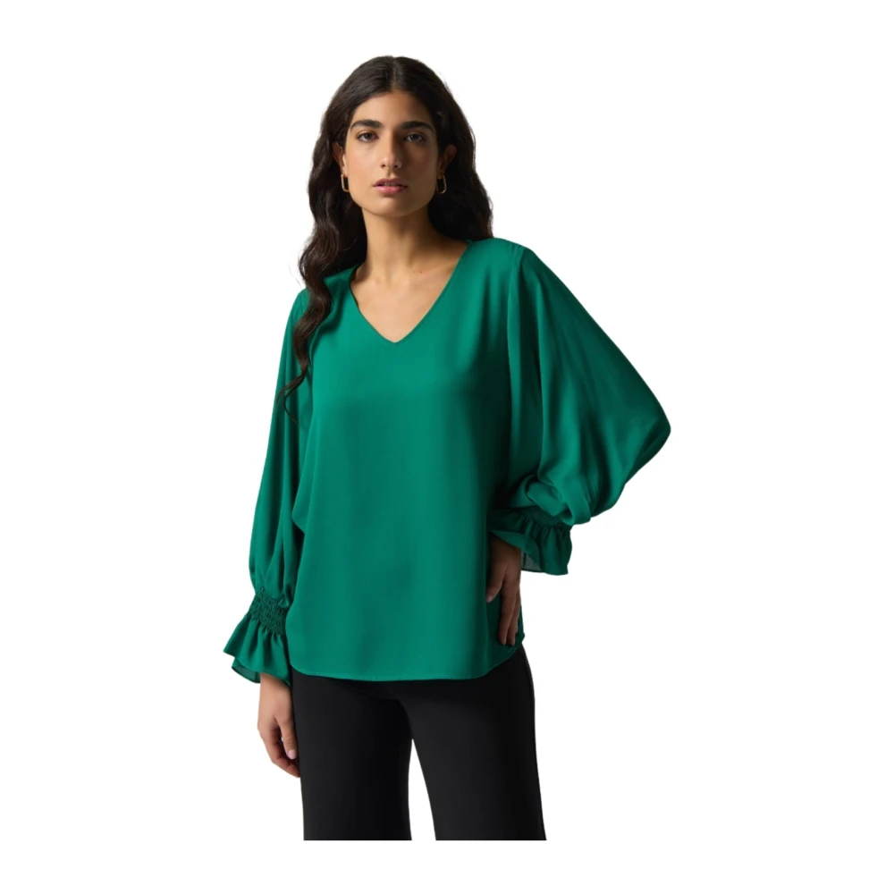 Joseph Ribkoff Mouwloze Top Green Dames