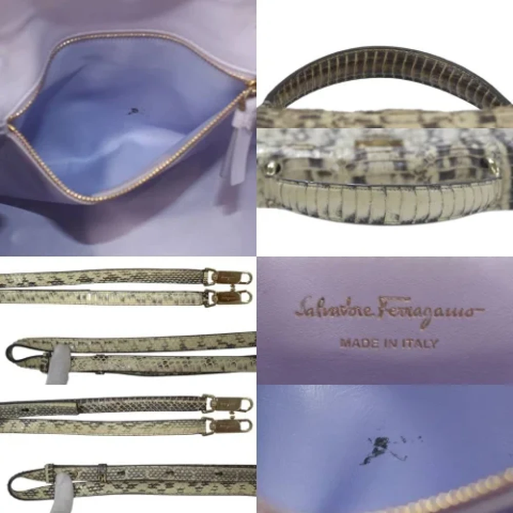 Salvatore Ferragamo Pre-owned Fabric handbags Multicolor Dames