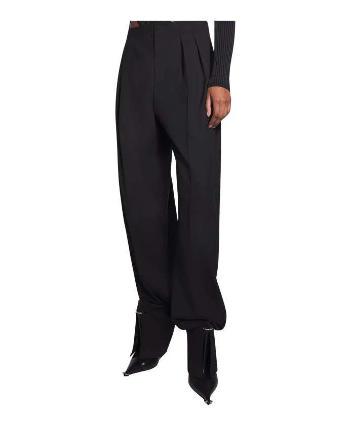 pantalon-large-en-laine-noire