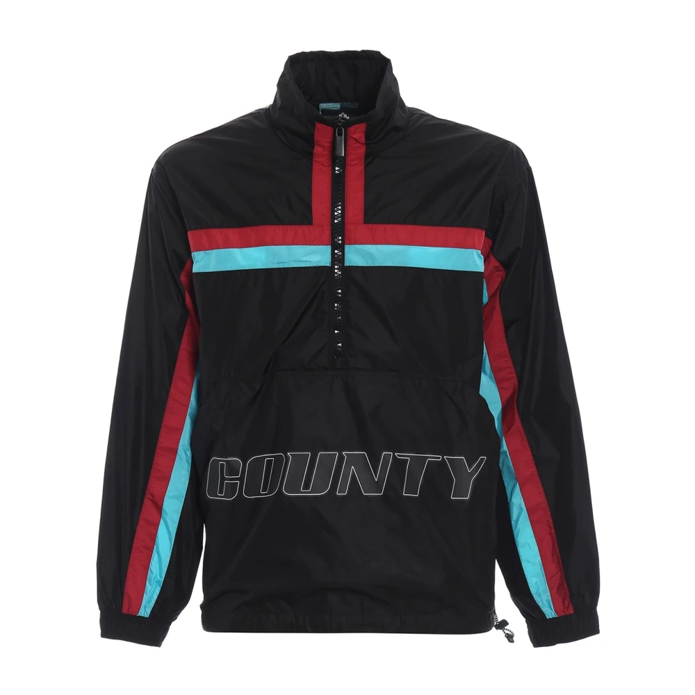 Marcelo Burlon Logo Windbreaker Jas Mannen Multicolor Heren