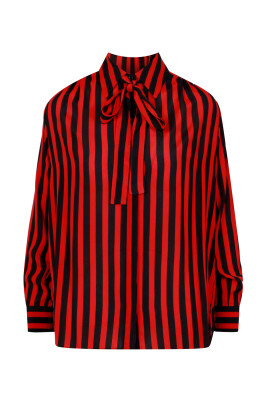 chemise-satinee-rayee-avec