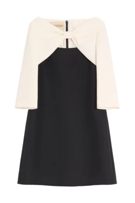 Wool and Silk Mini Dress