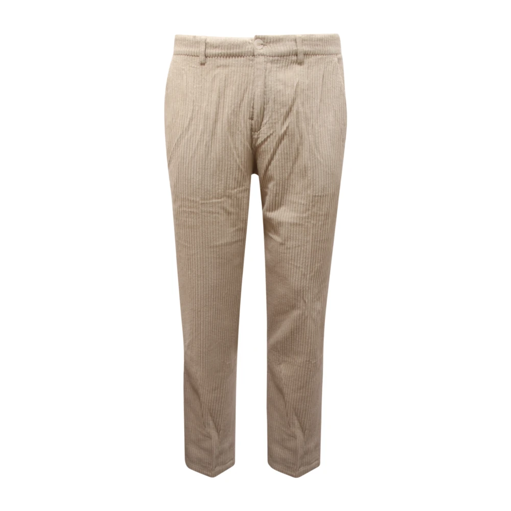 Cruna White Chinos, Male, S, Brera Velvet Trousers