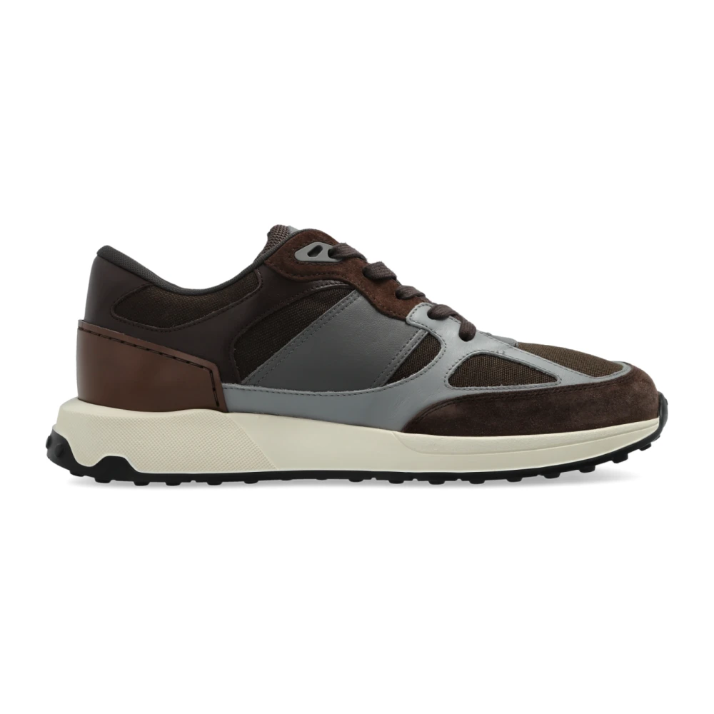 Tod’s Sportschoenen Hardlopen Midden Heren Schoenen Bruin