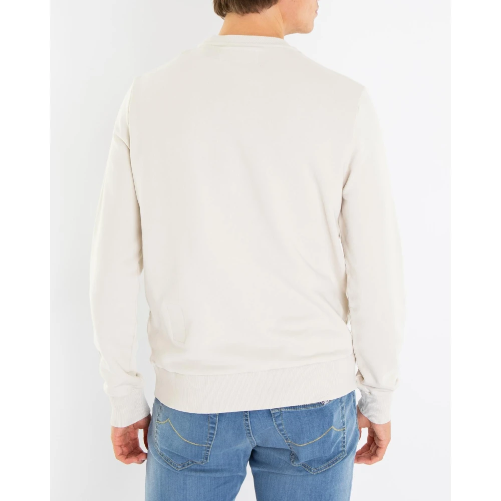 Jacob Cohën Ronde Jersey voor Heren Beige Heren