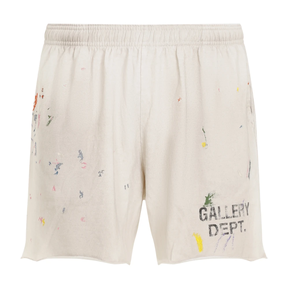 Gallery Dept. Witte Katoenen Shorts voor Mannen White Heren