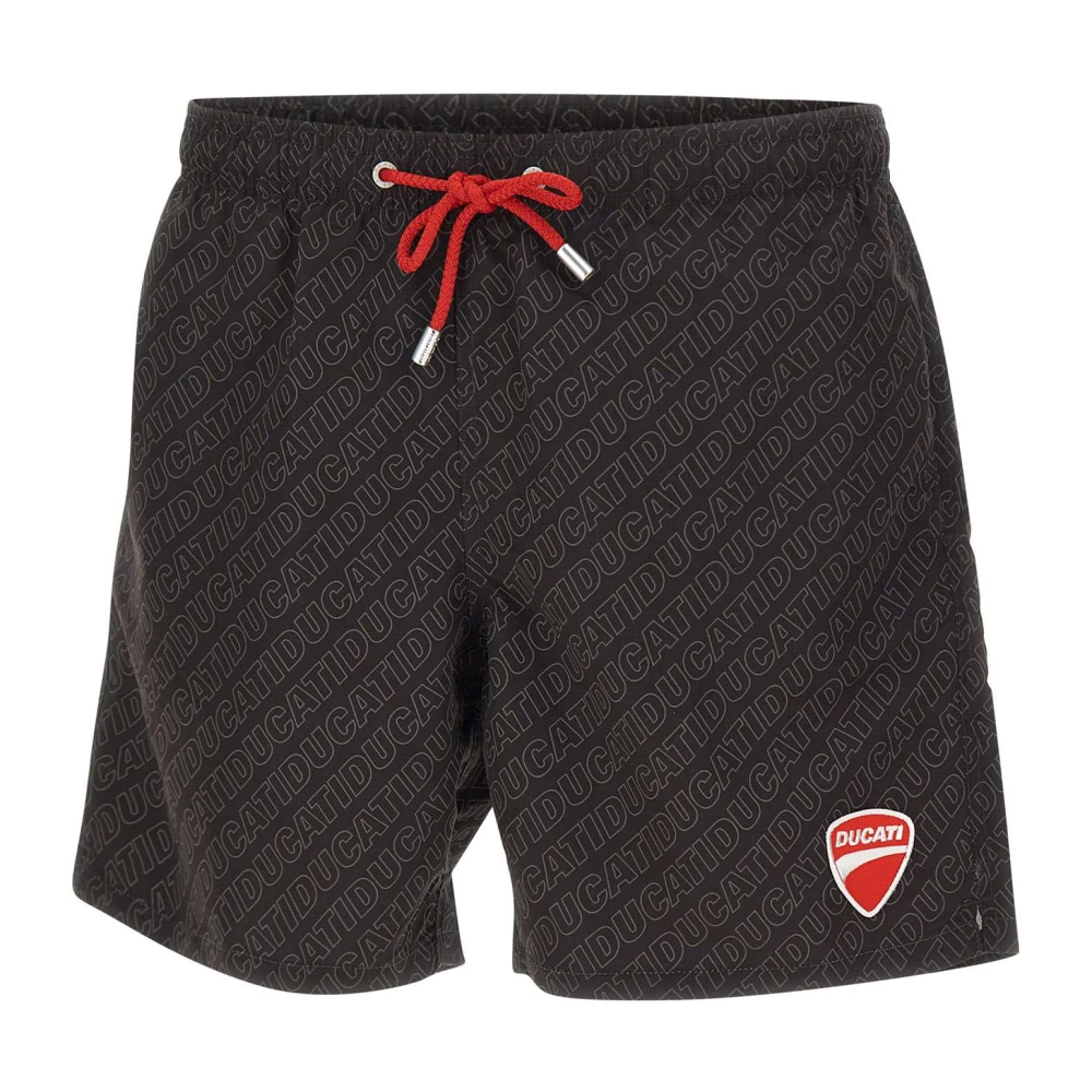 Mc2 Saint Barth Hombre Negro - Gustavia Swim Shorts- Swimwear - M- Gustavia Swim Shorts