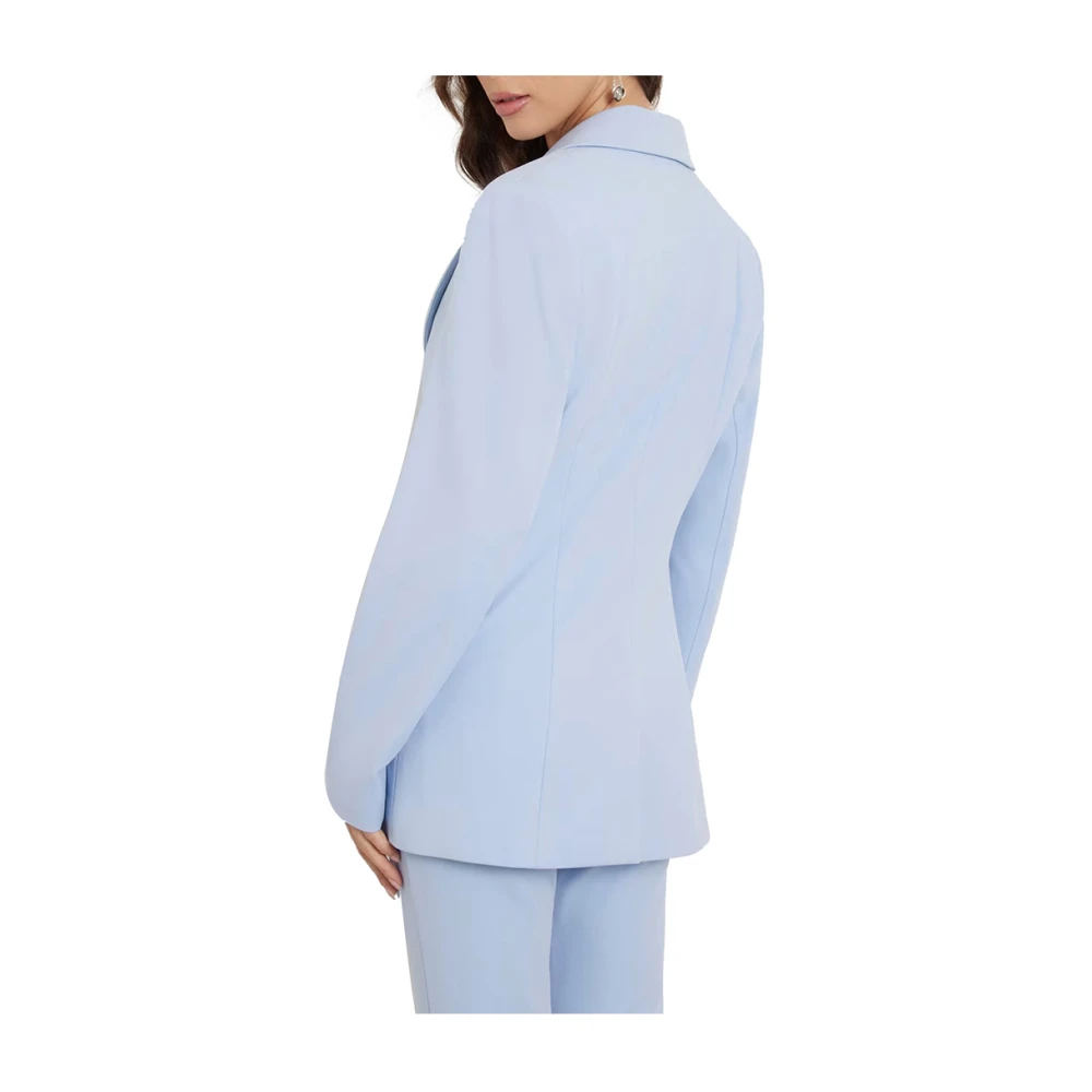 Guess Trendy Lichtblauwe Jas Blue Dames
