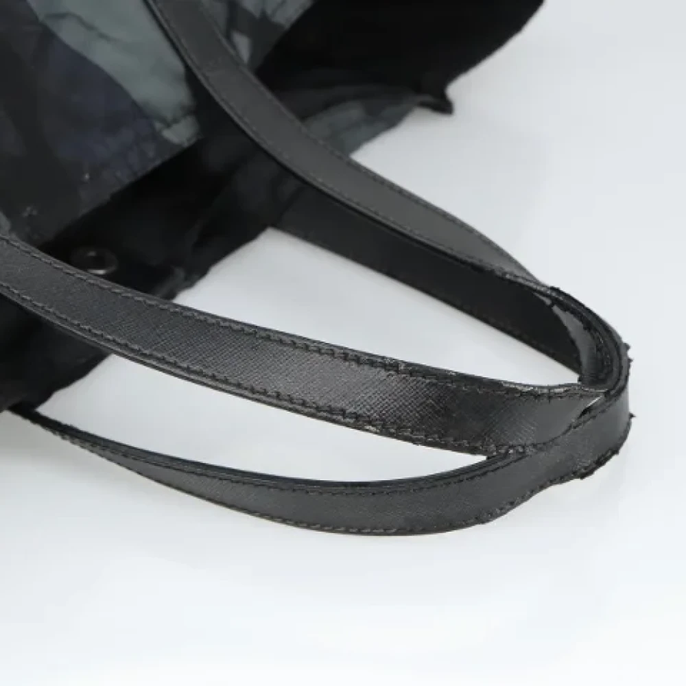 Prada Vintage Pre-owned Nylon prada-bags Black Dames