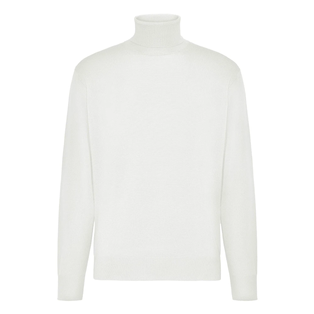 Boggi Milano Polokraagtrui White Heren