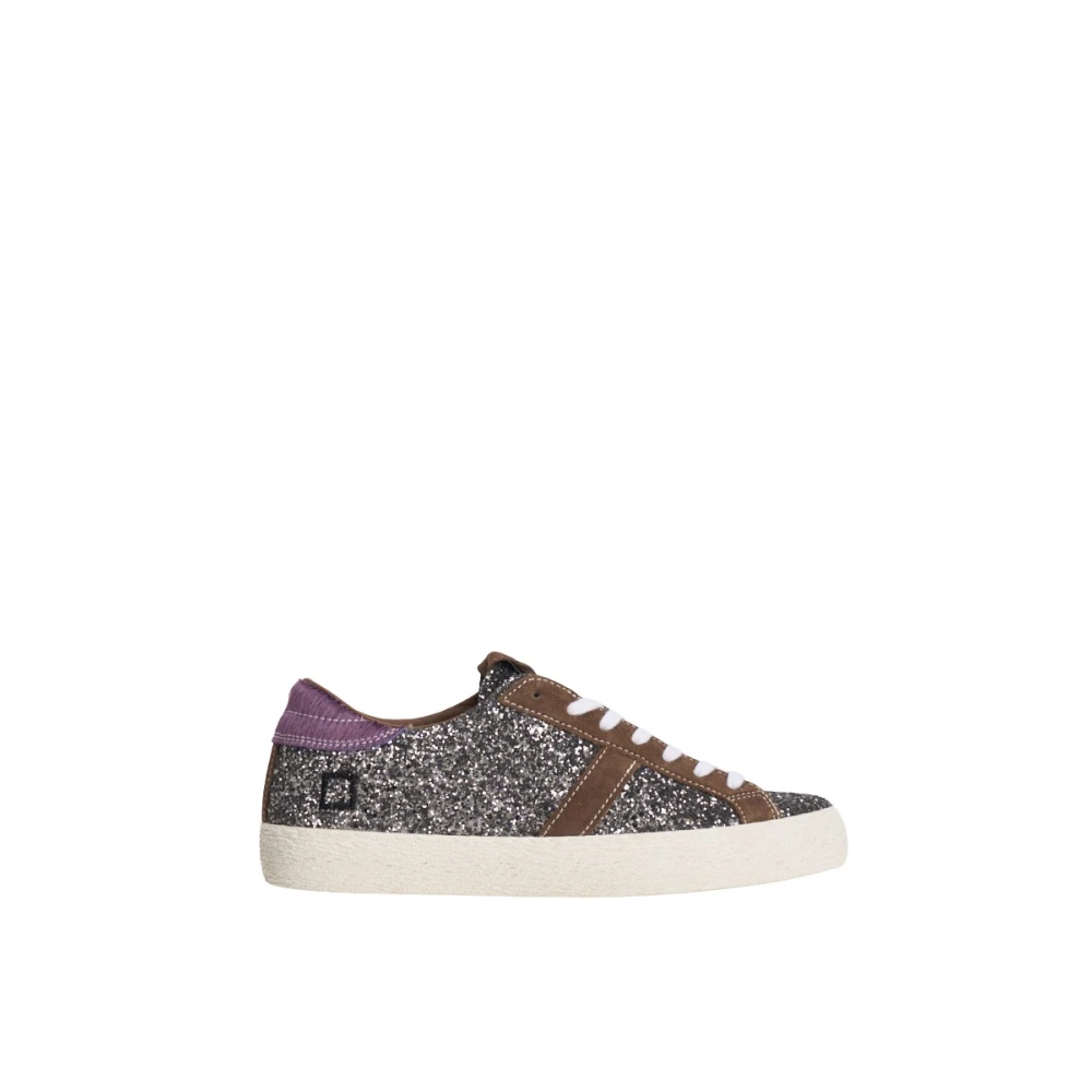 D.a.t.e. Glitter Lage Sneakers Dames Schoenen Veelkleurig Multicolor