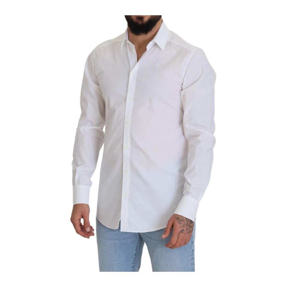 Dolce & Gabbana Casual Shirts White Heren