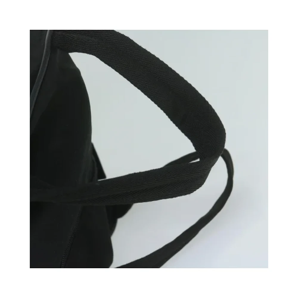 Prada Vintage Pre-owned Nylon handbags Black Dames