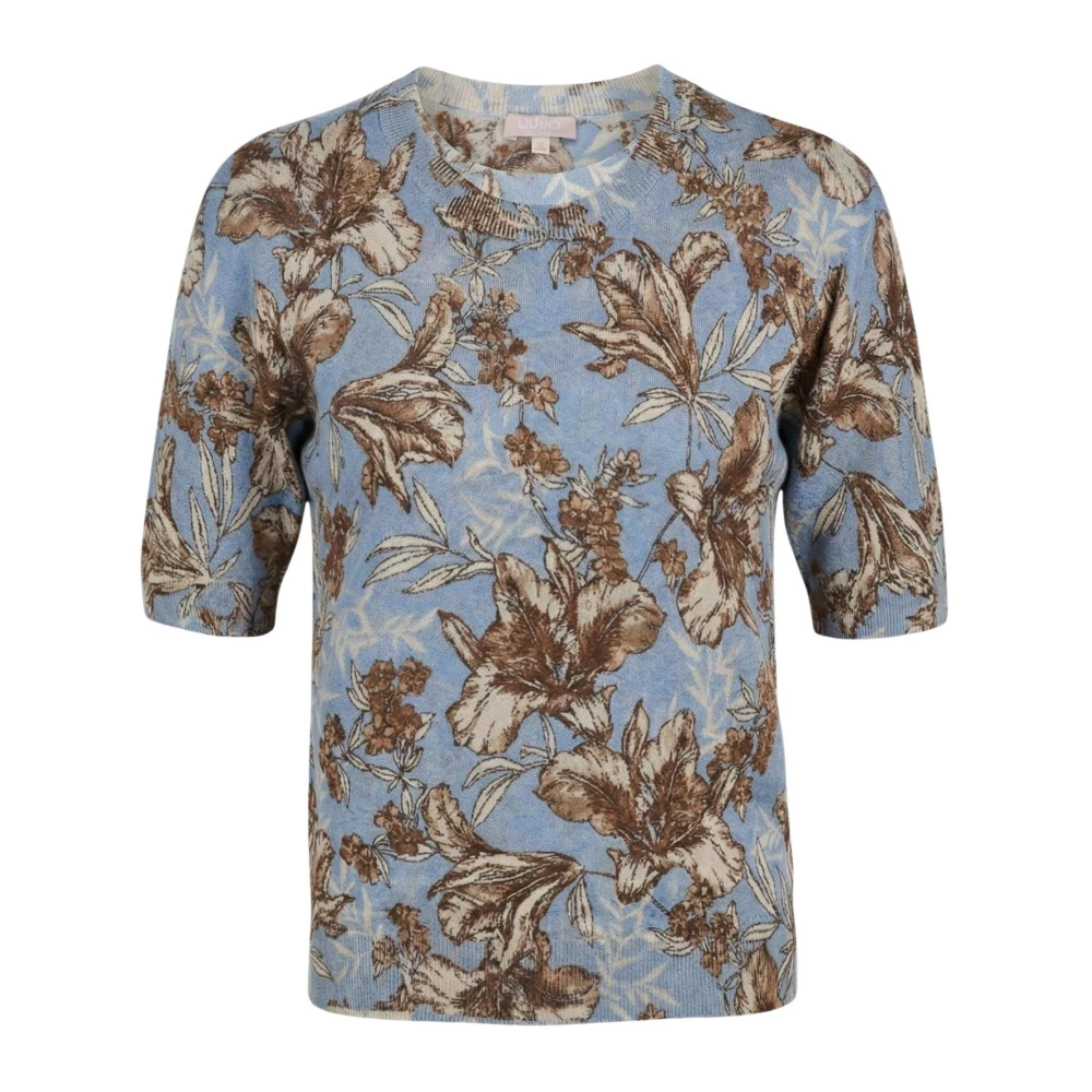 Liu Jo Vrouw Blauw Chiusa Knit Top