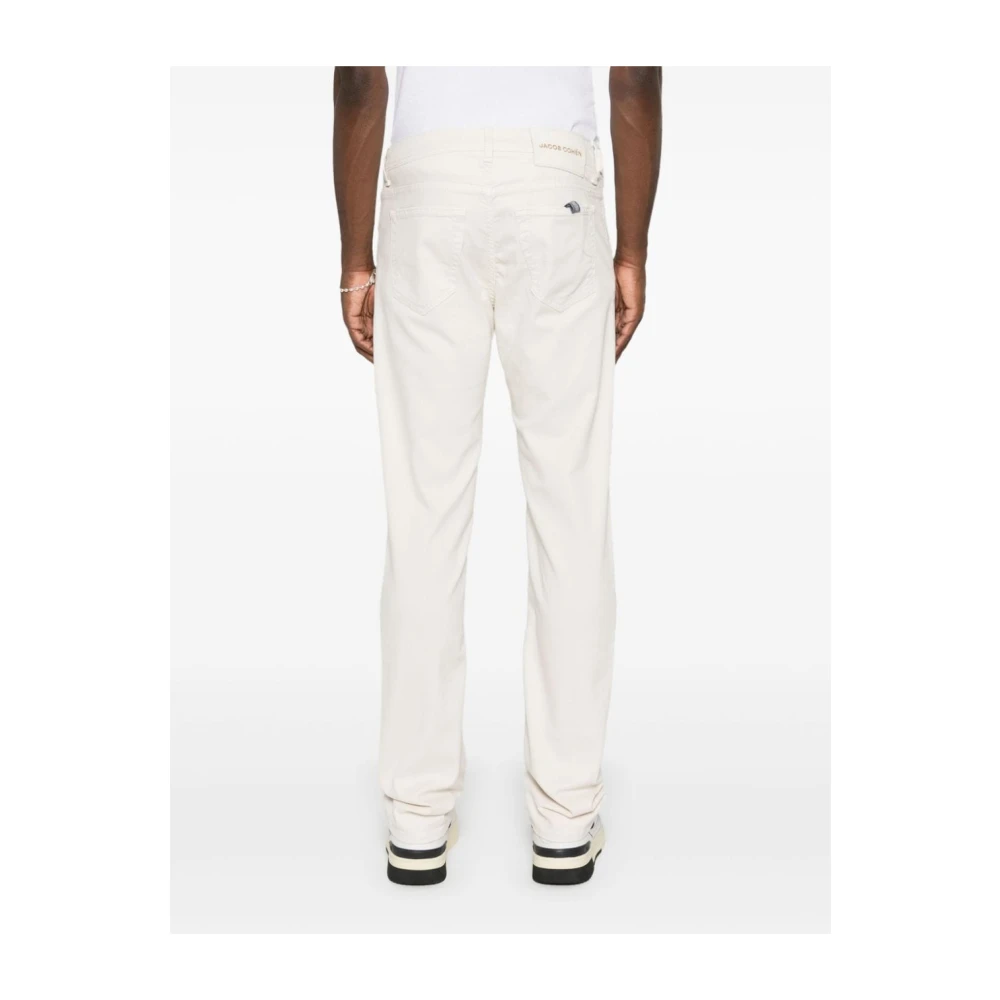 Jacob Cohën Witte Bard Jeans voor Mannen White Heren