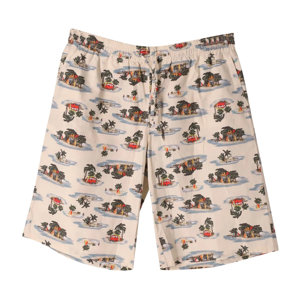 Multifarget Bomull Bermuda Shorts